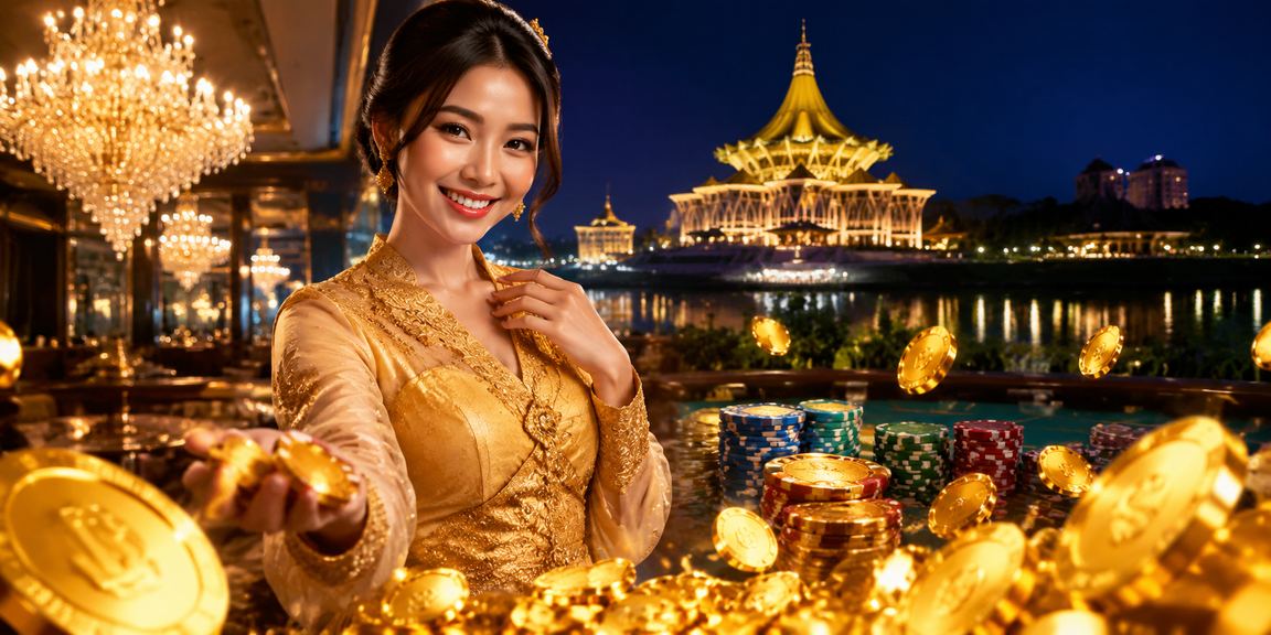 Pertaruhan di Sarawak dengan pakaian kebaya